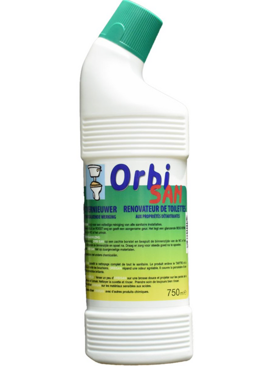 Rénovateur de porcelaine ORBI SAN vaporisateur de 750 ml
