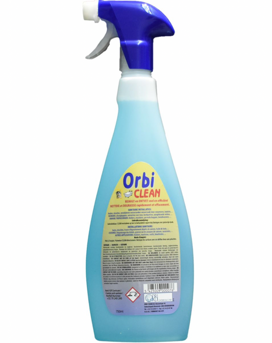 Dégraissant universel ORBI CLEAN vaporisateur de 750ml