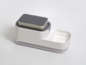 Distributeur de liquide-vaisselle et porte-éponge