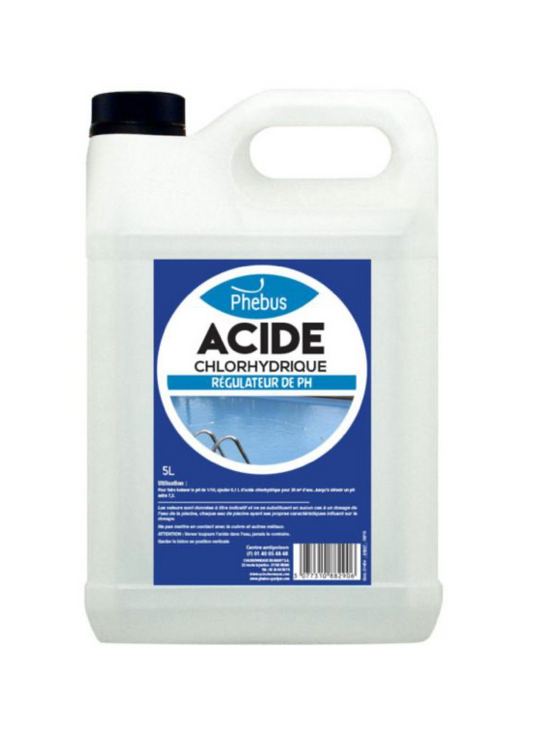 Acide chlorhydrique bidon de 5L